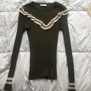 Arona olive green long sleeve
